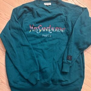 YSL yves saint laurent pour homme sweatshirt
